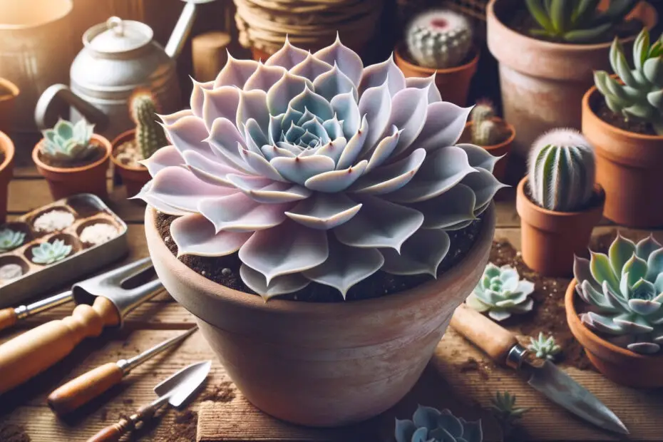 Echeveria Lilacina: Comprehensive Guide to Growing and Caring for 'Ghost Echeveria'