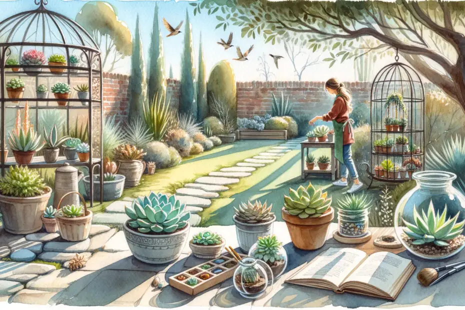 The Beginners Guide to Creating a Thriving Succulent Garden