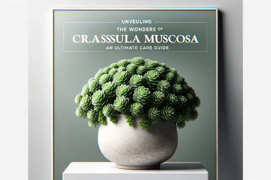 Unveiling the Wonders of Crassula Muscosa: An Ultimate Care Guide