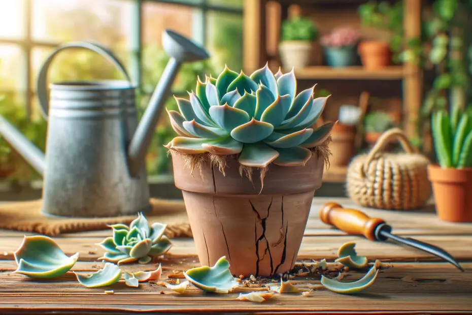 Echeveria's Bottom Leaves Falling Off? Here's Why & Fixes