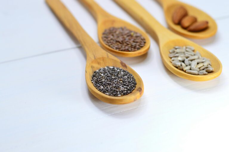 Closeup Photo of Sedum Seeds and Spatulas