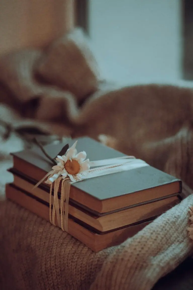 how to identify sedum - Stack of Books with a Flower Tied to Them