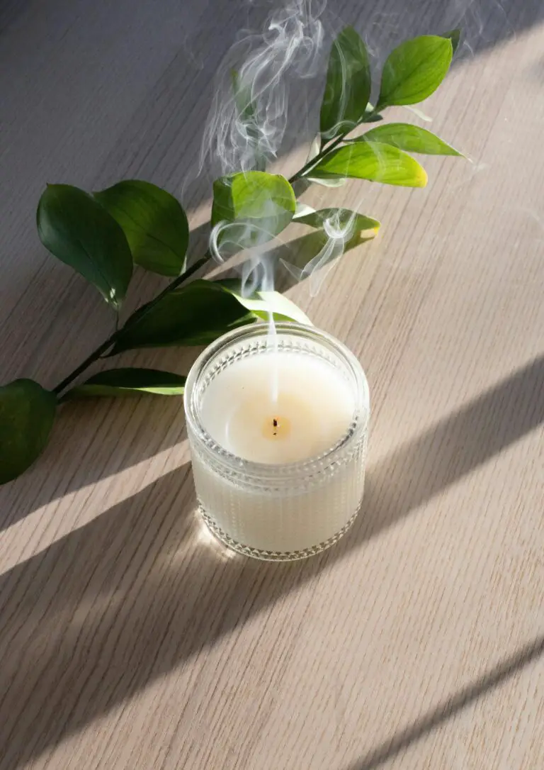 Will sedum spread in mulch displayed by a candle with vapor near a green plant